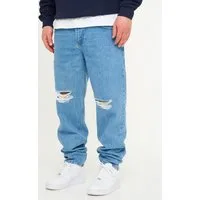 DAILY COTTON Tapered-fit-Jeans DCSAVANETA Herren Lange Hose Jeans Ripped Tapered-Fit