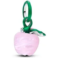Pandora Bead 794485C01, Anhänger Silber Murano Pinkfarbener Apfel