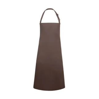 Karlowsky - Latzschürze, Tasche (Hellbraun)