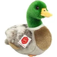 Teddy Hermann® Kuscheltier Wildente 24 cm, grün/grau/braun, zum Teil aus recyceltem Material