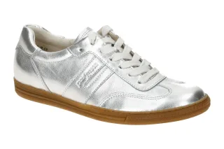 Paul Green Damen Sneaker 5350-05x Silber Alu Glattleder Frottee-Futter Super ...