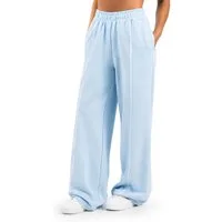 Smilodox Jogginghose Veyt Damen, Sweatpants aus Baumwolle, Sporthose Loose Fit Wide Leg, Verstellbarer Tunnelzug, Langer Schnitt, für Sport & Alltag