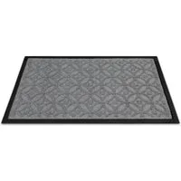Wecon home Fußmatte Midnight Mosaic, rechteckig, Höhe: 4 mm, pflegeleicht, rutschfest, Ornamente, Innen & Außen, Schmutzfangmatte
