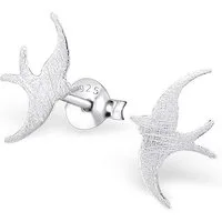 Monkimau Ohrring-Set Vogel Ohrringe aus 925 Silber, Hypoallergen