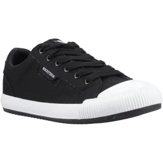 Rocket Dog Cheery Niedrige Baumwoll-Damen Sneaker Schwarz