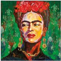 Ambiente Luxury Paper Products Papierserviette, Servietten Papier 33x33cm 3-lagig mit Frauenportrait Motiv 20 Stk.