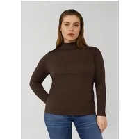s.Oliver Langarmshirt T-Shirt Longsleeve mit Rollkragen