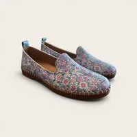 Begoria Begoria Flora - Loafer mit Blumenmuster und handgefertigter Naht Loafer
