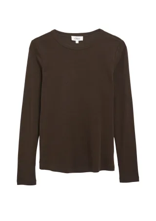 s.Oliver - T-Shirt braun - Gr. - 38
