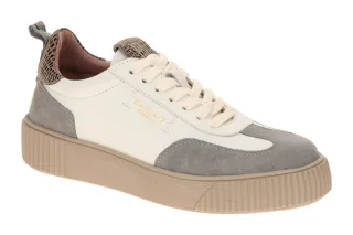 CRICKIT Ula Plateau Sneaker Damenschuhe wei?/agave 3cm Plateau EVA Sohle