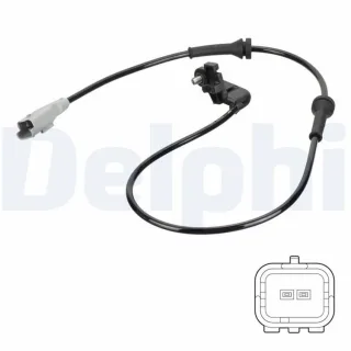 Delphi ABS-Sensor hinten Citroen C4 Peugeot 307