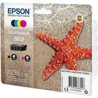 Epson 4 Druckerpatronen Tinte 603 T03U6 BK / C / M / Y Multipack Tintenpatrone