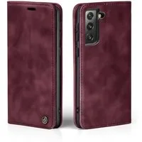 Tec-Expert Handyhülle Tasche Hülle für Samsung Galaxy S21 FE 4G/5G 6.4 Zoll, 6.4, Cover Klapphülle Case mit Kartenfach Fliphülle aufstellbar