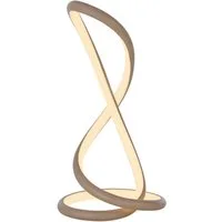 Paul Neuhaus LED Tischleuchte TWIST, LED fest integriert, Warmweiß, Schnurdimmer
