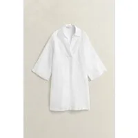 Gant Midikleid LINEN POPOVER DRESS