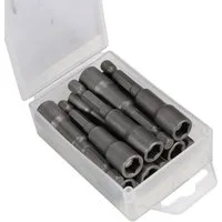 Beast Stecknuss 10er Pack Magnet Bit Stecknuss 8mm Steckschlüssel Nuss magnetisch