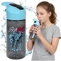 Sarcia.eu Trinkflasche K-Pop Demon Hunters Saja Boys Wasserflasche 450 ml