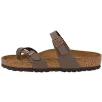 Birkenstock Mayari Birko-Flor Nubuk normal Unisex Erwachsene Pantolette Hausschuhe, Sandaletten, Mules, Pantoffeln, Slipper