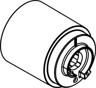 Hansgrohe Hülse chrom , 92216000 92216000