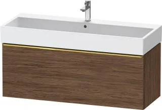 Duravit D-Neo Waschtischunterbau wandhängend Nussbaum dunkel Matt 1184x442x440 mm - DE4275034210000 DE4275034210000