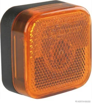 HERTH&BUSS Seitenmarkierungsleuchte, 12 V, 24 V, W5W, Doppelanschluss rot - 82710101