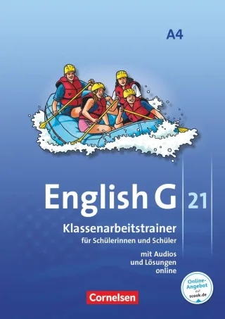 English G 21 - Ausgabe A: Band 4: 8. Schuljahr - Klassenarbeitstrainer mit Lösungen und CD