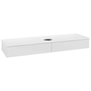 Villeroy & Boch Antao Waschtischunterschrank 1600x190x500mm L14010GF mit Beleuchtung FK/AP: GF/0