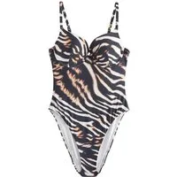 Next Badeanzug Wattiertes Push-up-Bikinioberteil mit Bügel (1-St)