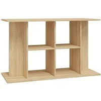 vidaXL Aquariumunterschrank Aquariumständer Sonoma-Eiche 100 x 40 x 60 cm Holzwerkstoff