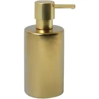 spirella Seifenspender Spirella Seifenspender "Tube", Porzellan, 300ml, matt Gold, Keramik, elegant-festliches Finish, 300 ml, Gold matt