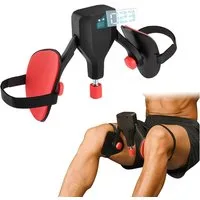 MOPUEA Beckenbodentrainer Oberschenkeltrainer 0-77 lbs Einstellbarer Widerstand, 360° gedreht werden, Multifunktionaler Oberschenkeltrainer für Zuhause, Zählbares Design