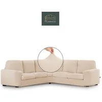 Belmarti Ecksofahusse 1-teiliger elastischer Ecksofabezug, made in Spain, elastisches Material, hochwertiger und langlebiger Baumwollmix