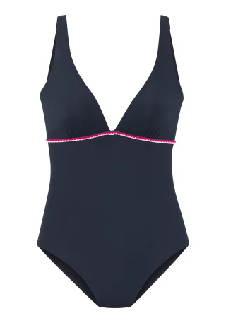 s.Oliver LM Badeanzug navy - Gr. - 38A
