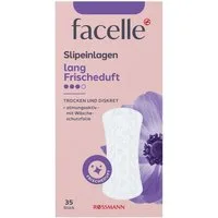 facelle Slip-Einlage lang mit Frischeduft, 35 Stück