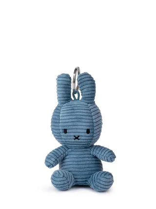 Bon Ton Toys Miffy ECO-Cord Hase Schlüsselanhänger Fliegerblau - 10cm