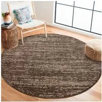 Sanat Teppich Oslo, rund, Höhe: 10 mm, Kurzflor, Wohnzimmer, Schlafzimmer, fussbodenheizungsgeeignet
