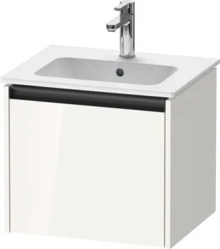 Duravit Ketho.2 Waschtischunterbau wandhängend Weiß Hochglanz 510x420x440 mm - K25061022220000 K25061022220000