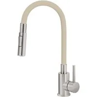 Deante Küchenarmatur LUNO Küchenarmatur 2 Strahlarten Beige (Komplett-Set)