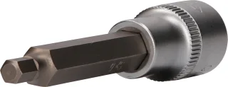Brilliant Tools 1/2" Innensechskant Bit-Stecknuss, 100 mm lang - BT022871
