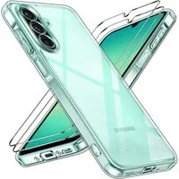 SmartUP Smartphone-Hülle + 2X Schutzglas für Samsung Galaxy A35 5G Panzerfolie Display Case 9H 6,6, kompletter Rundumschutz