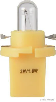HERTH&BUSS Glühlampe, Instrumentenbeleuchtung, 24V 1,8W EBS-N gelb - 89901287
