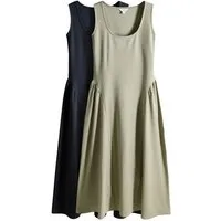 The Set Maxikleid The Set Jersey-Maxikleid, 2er-Pack (2-tlg)