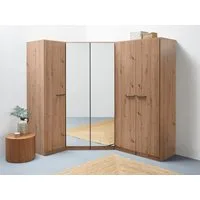 rauch Schrank-Set Kleiderschrank Schrank Garderobe Wäscheschrank VANDOR, (Set), 5-türig mit viel Stauraum, Schränke einzeln stellbar MADE IN GERMANY