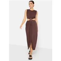 LSCN by LASCANA Maxikleid mit modischen Cut-outs in der Taille