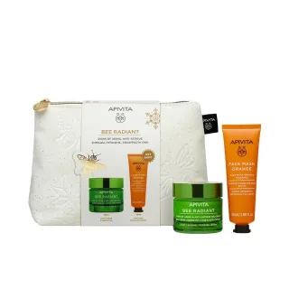 Bee Radiant Gel-Creme gegen Zeichen der Hautalterung und Müdigkeitserscheinungen Set 2 Stück