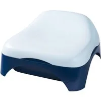 BIG Sandkasten BIG Outdoor Spielzeug Garten Balkonsandkasten blau mit Deckel 80005573