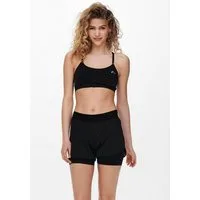 ONLY Play Sport-Bustier ONPLEA SEAM SPORTS BRA mit Logodruck, aus Polyamid und Elasthan, in Jersey-Qualität