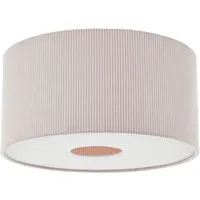 LeGer Home by Lena Gercke Deckenleuchte Kathleen, ohne Leuchtmittel, Cordstoff, Ø 45 cm, E27, beige