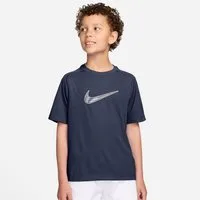 Nike T-Shirt B NK DF MULTI SS TOP HBR mit Rundhalsausschnitt, aus Jersey, Kurzarm, normale Länge