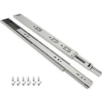 Wayne Hardware Auszug Softclose Schubladenauszug Vollauszug Schubladen Schubladenschienen (mit Selbsteinzug & Dämpfung (Softclose), belastbar bis 45kg, Präzisions-Kugelgleitschiene, Einfach zu installieren)